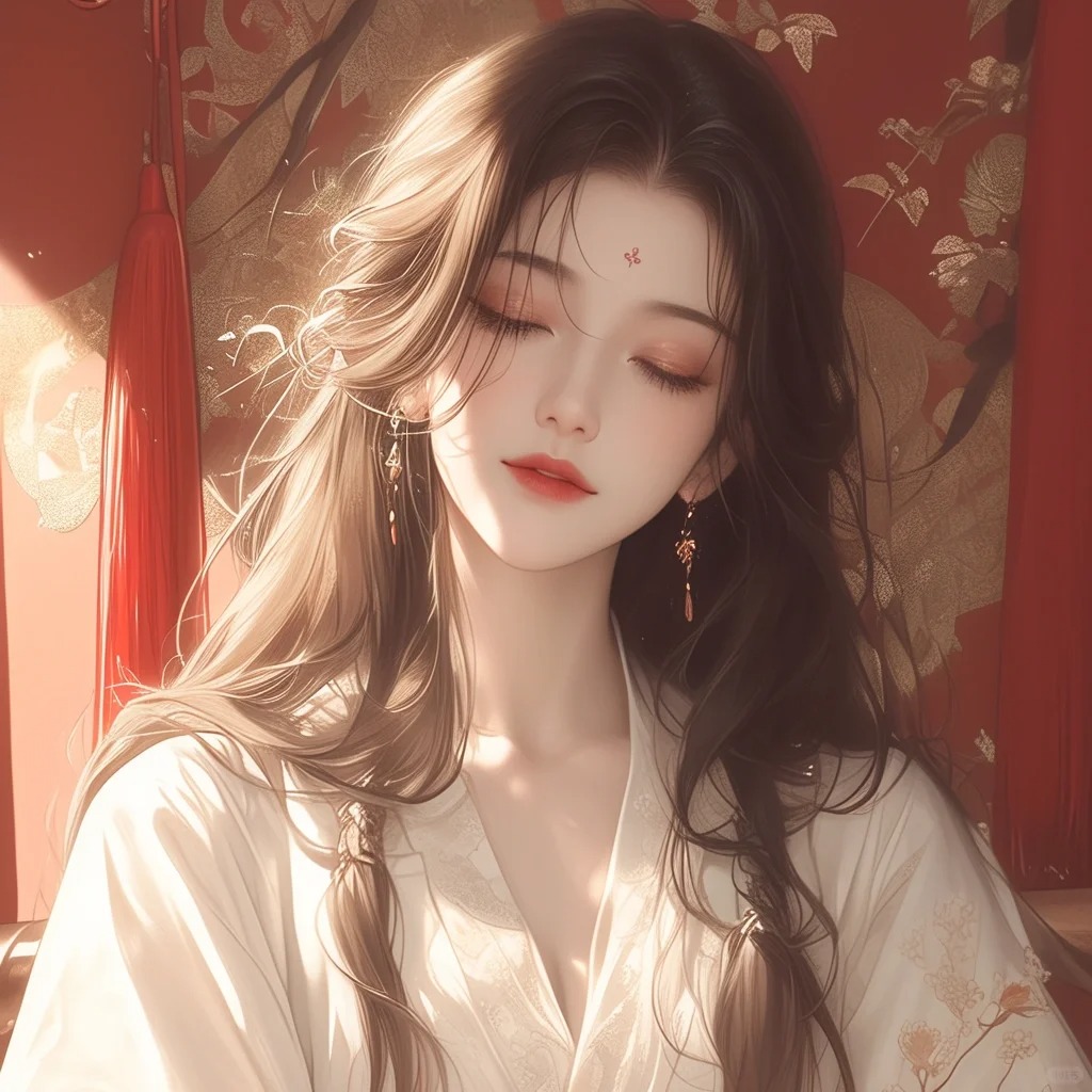 AI绘画｜古风温婉美人_3_造梦AI插画艺术_来自小红书网页版